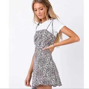 Princess Polly Cliff Leopard Print Dress